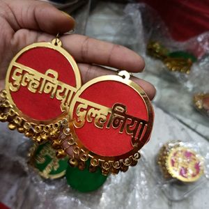 Red Dulhaniya Earrings