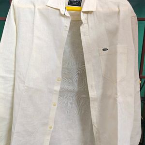 Brand New Looking Attitude Cream Shirt