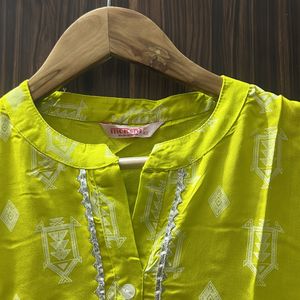 Viscose Rayon Stylish Kurta For Women