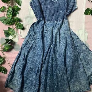 Blue Denim Dress