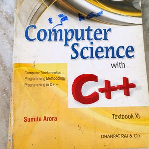 C++ Book For Computer Science Class 11