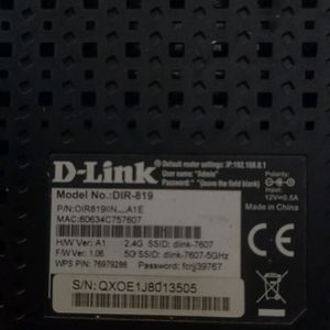 D-Link WiFi Router