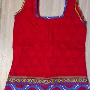 Red short Kurta