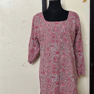 Pink kurta