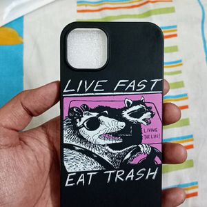 iPhone 13 Raccoon Black Case