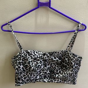 Cheetah Print crop top