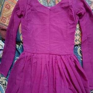 Purple 💜 Colour Gown For Girls Only Rs 199