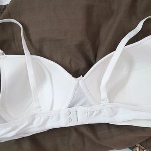 White Padded Bra 36B