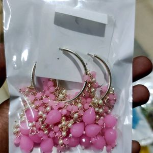 Beautiful Hoop Earrings & Ring Jhumka Collection