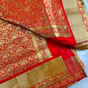 Wedding Saree With Blouse