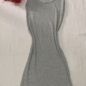 Grey Bodycon Dress