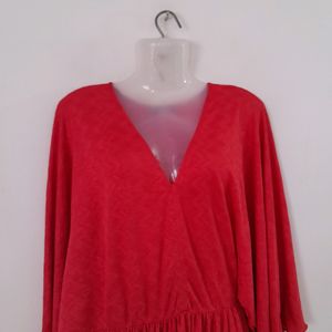 Red Partywear Dress (Women's)