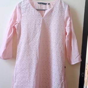 Baby Pink Kurti