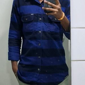 Dark Blue Shirt