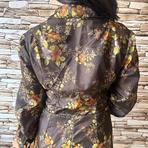 Korean Brown Frock