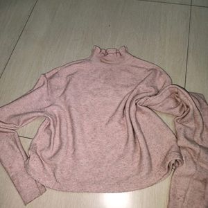 Baby Pink Colour Sweater 💓