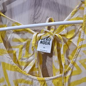 Vero Moda Yellow Jumpsuit