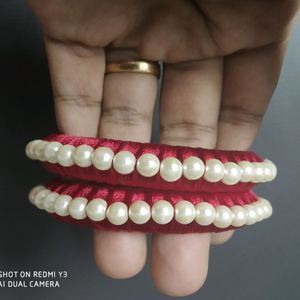 handmade pearl bangles