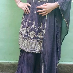 Sarara Set With Dupatta