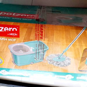 Classic Spin Mop Bucket With 1 Refill