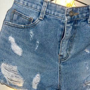 Denim Mini Shorts