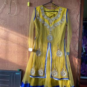 Yellow Ethnic Suit