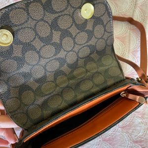 Brown Sling Bag for Women