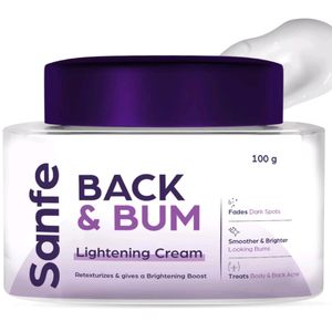 Sanfe Back And Bum Lightening Cream 🥳🥳🎉🎉💝