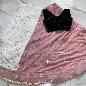 Pink Chaniya Choli