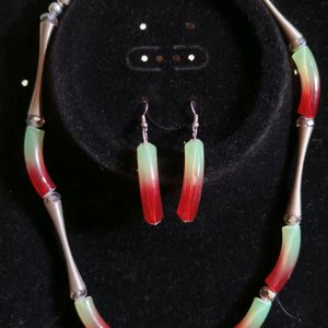 Earrings & Necklace Set