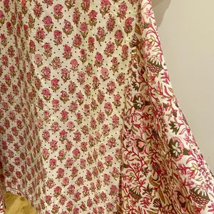 Rangmanch Floral Block Print Kurta