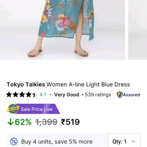 Tokyo Talkies Dress/Maxi With Free Gift 🎁