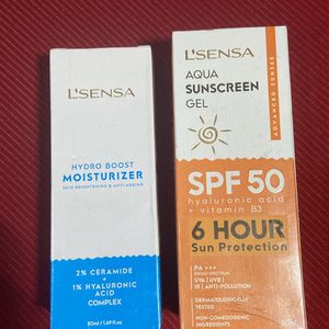 Sunscreen And Moistureizer