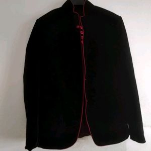 Black Velvet Coat