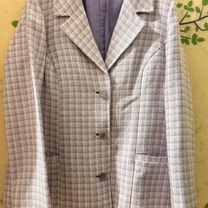 Lavender Tweed blazer