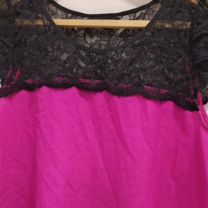 Express Beautiful Top With Lace