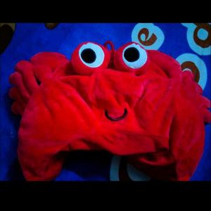 Premium Quality Cute Crab Cap Soft Toy N Helmet St