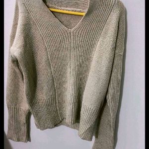 ₹111 ~ V Neck - Korean* - Oversized* Sweater ❄️