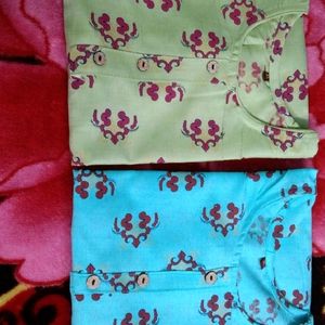 Set Of 5 Kurtis