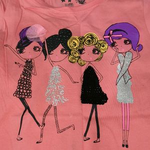 Light Pink Girls T-shirt