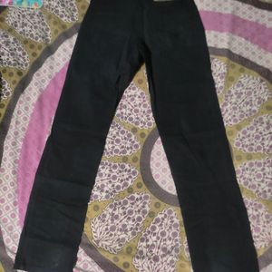 Black Chino Trousers Pants Jeans Cloth Material