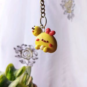 Chicken And Baby Keychain