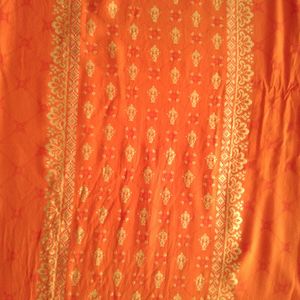 Aurelia Orange Kurta