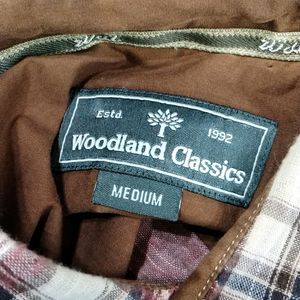 Woodland Multicolour Checks Printed Shirt (Men)