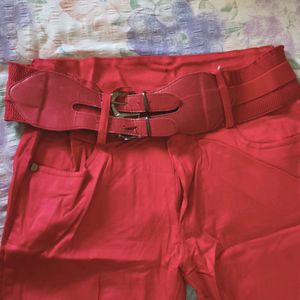 ||Price Drop|| Red Comfortable Bottom