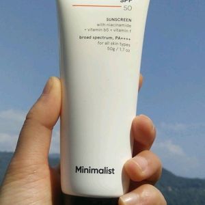 Minimalist Sunscreen Spf50