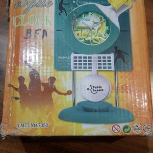 Badminton Table Clock ⏰️(39 Delhivery Charge Only)