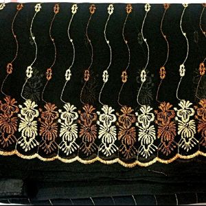 Heavy Embroidery Saree, Not Used