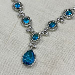 Necklace Set aqua colour