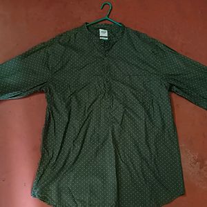 Green Kurtha From Max